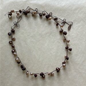 Abra Gorby Design FreshWater Pearl Necklace